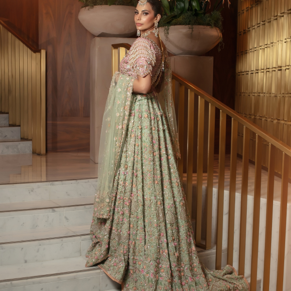 MINT GREEN LEHENGA