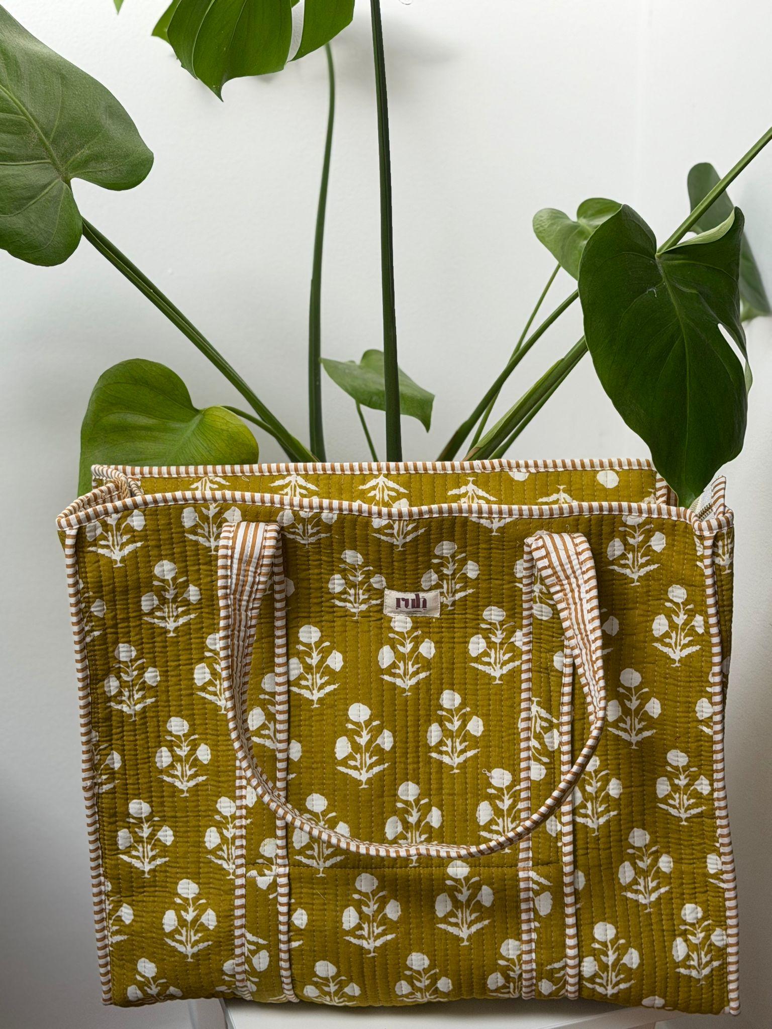The Olive Tote Bag