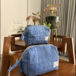 Checkers Vanity  Pouch